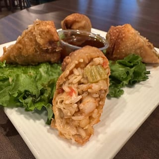 Gumbo Eggroll
