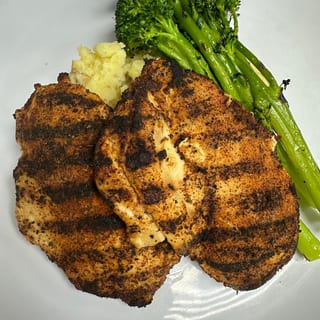 Grilled BBQ Chicken Breast